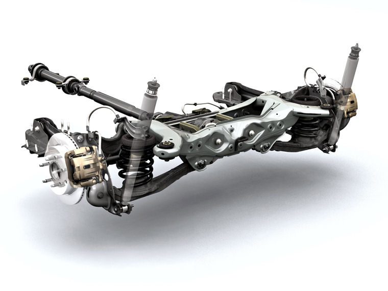 2007 Ford Edge Suspension Picture / Pic / Image